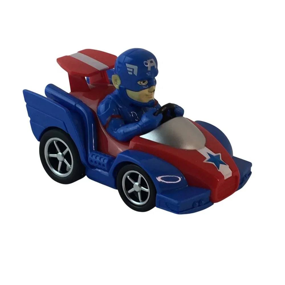 Marvel Jam'n Action‎ Pullback Toy Car Avengers Lot Iron Man Hulk Captain America